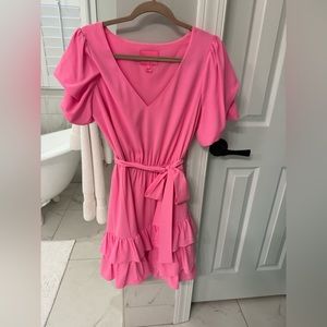 Lilly Pulitzer pink dress